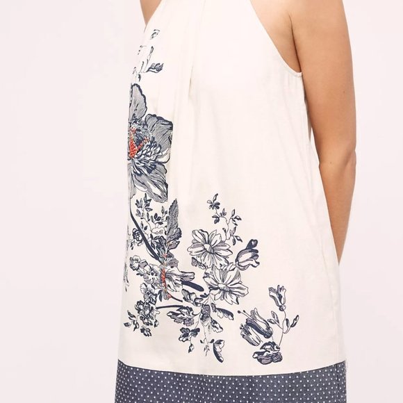 Floreat Anthropologie Sava Silk Halter Summer Midi Dress 6 Small - Picture 2 of 16